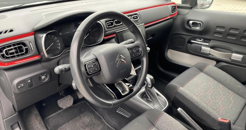 Citroen C3 cena 44900 przebieg: 103000, rok produkcji 2018 z Rumia małe 172